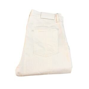 7 for all Mankind Easy Boot White Denim Jeans Size 31